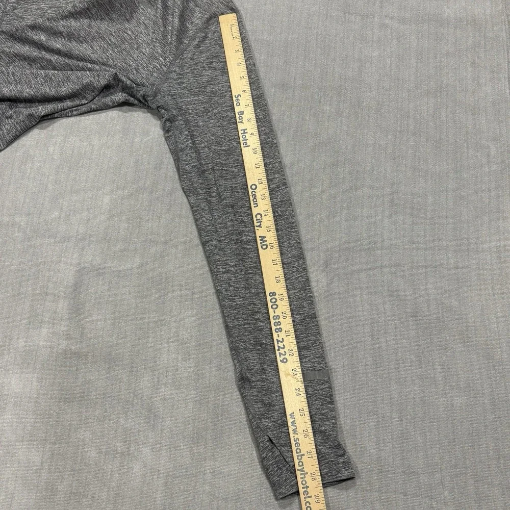 Nike Element Running Pullover Mens Large Gray Dri-Fit 1/4 Zip Gym Training Read
